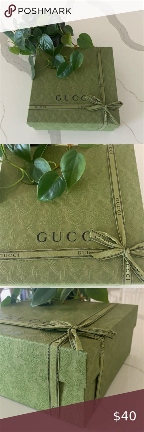 gucci box green|gucci sampler green box.